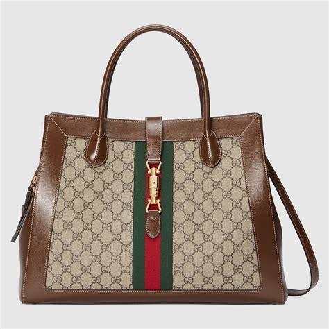 gucci jackie 1961 large|jackie 1961 large tote bag.